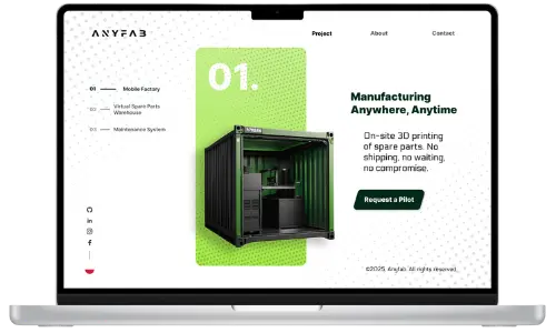 Preview of portfolio project