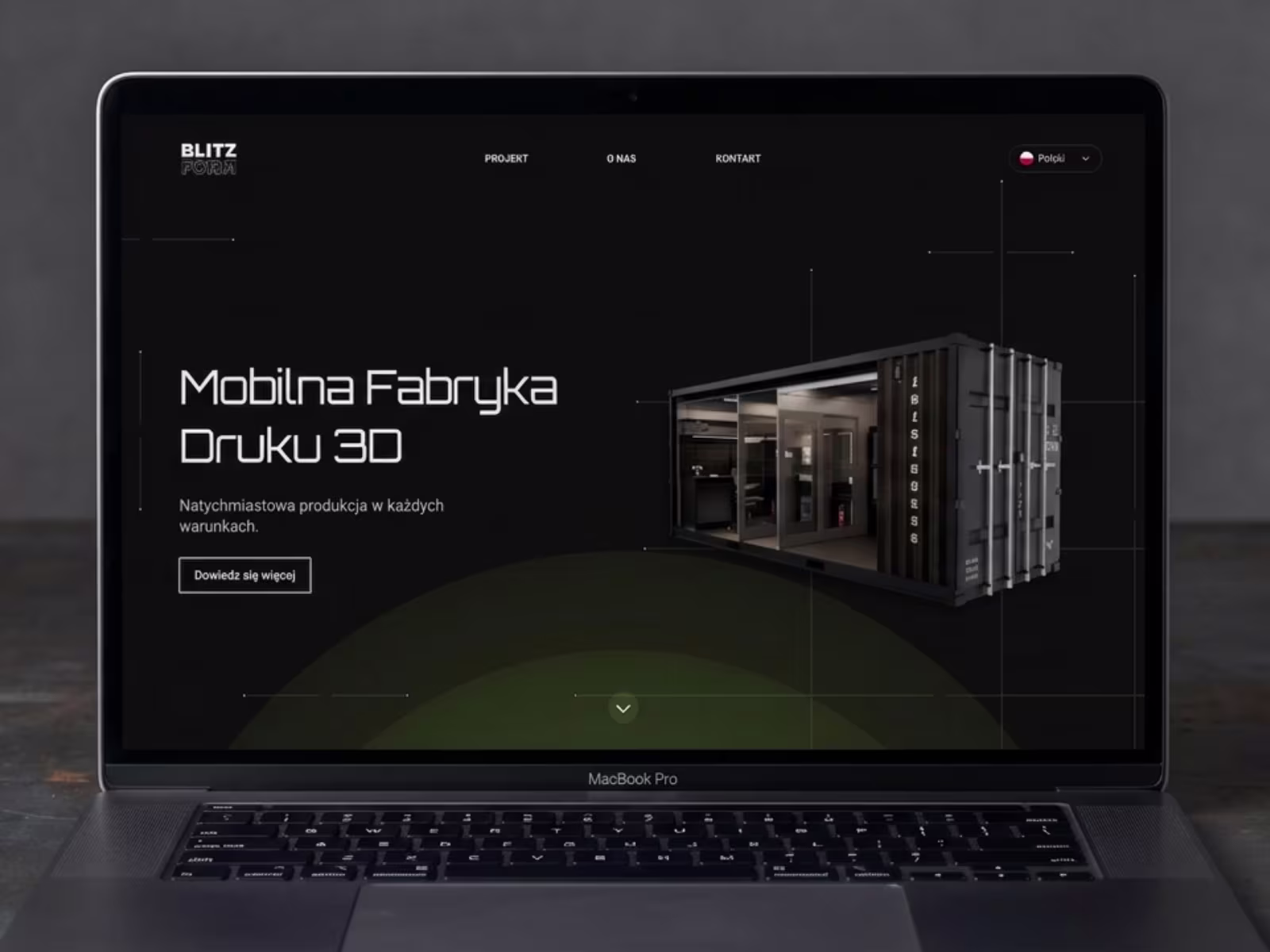 BlitzForm 3D dashboard preview